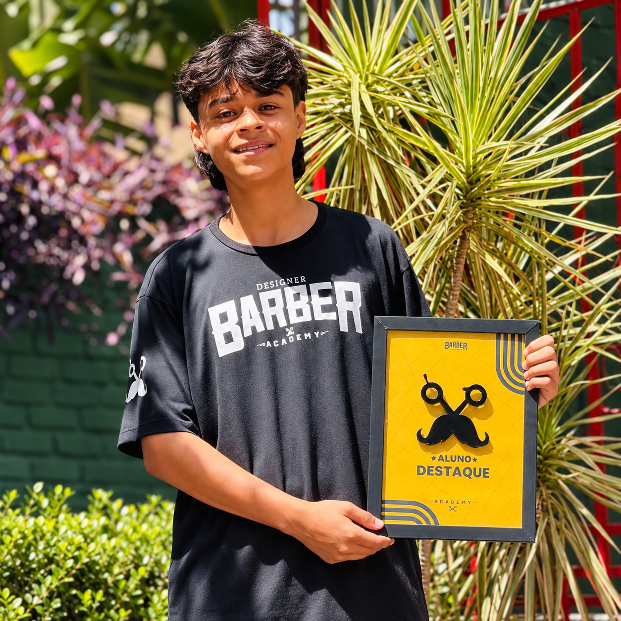 História de formação de Guilherme, aluno da DBA de 14 anos